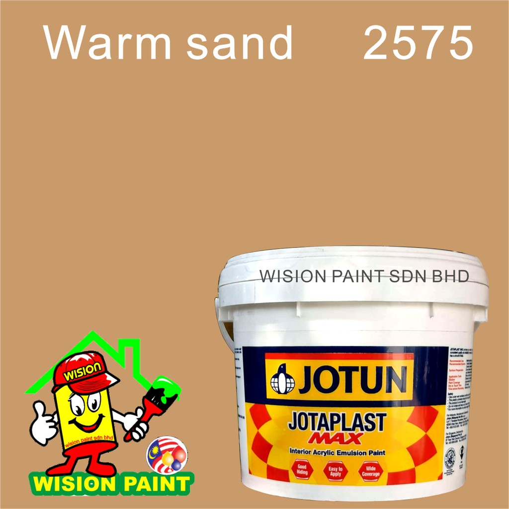 7l Warm Sand 2575 Jotun Paint Jotaplast Max Interior Acrylic Emulsion Paint Suitable For Walls Ceiling