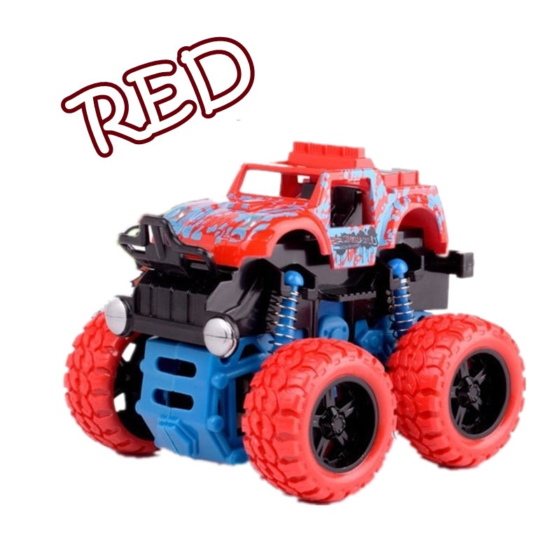 [Local Seller] EXTRA GIFT 4 Wheels Monster Trucks 4WD Mountain Off-Road Big Drive