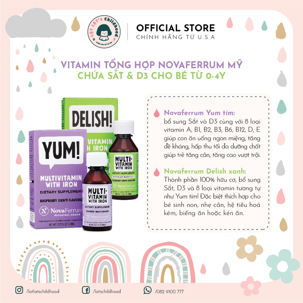 Multivitamin Novaferrum Yum / Delish Multivitamin Multivitamin