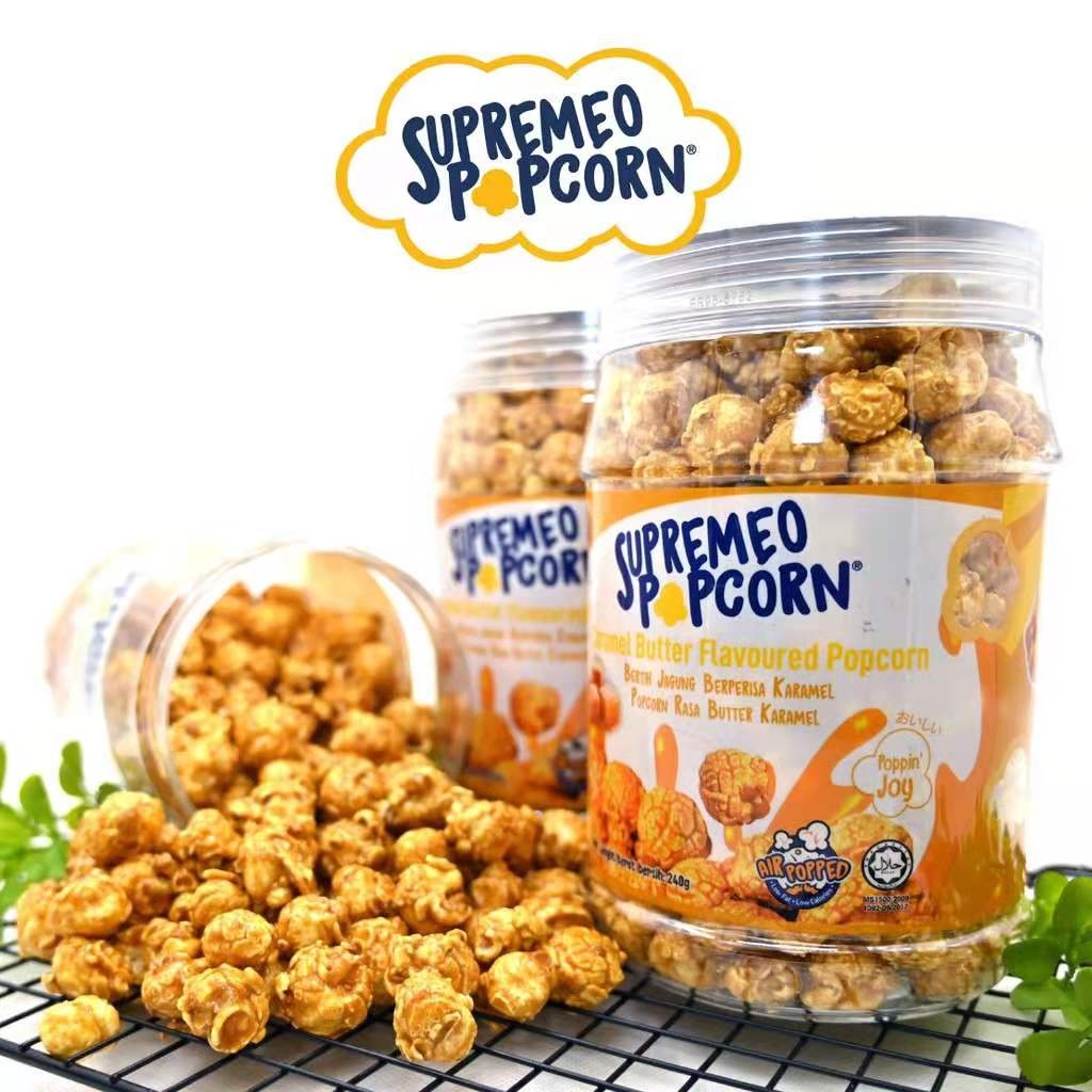 HALAL*Supremeo Popcorn 100 Real Ingredients (240G) Shopee Malaysia