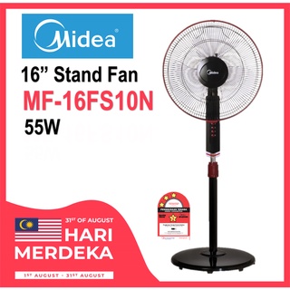 Buy Midea Mf 16fs10ns 3 Speed Choices 16 Inch Stand Fan Fan Seetracker Malaysia