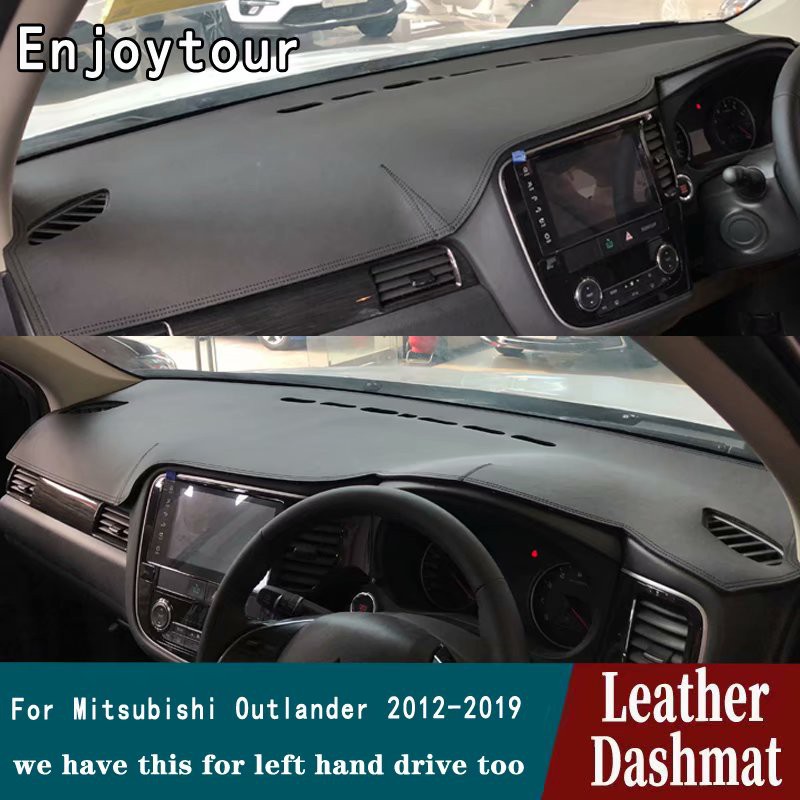 For Mitsubishi Outlander P Hev 2012 2019 Leather Dashmat