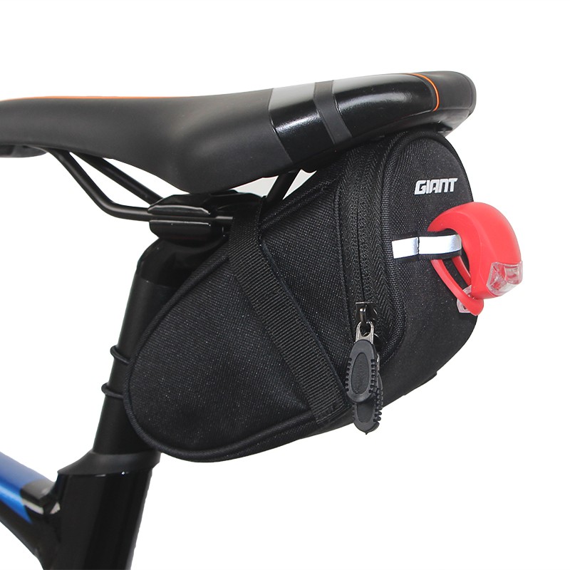 Giant Bike Saddle Seat Bag Hardsheel Waterproof Bag Fixed Gear With Taillight Giant Bikes Giant Bicycle Bike Seat
