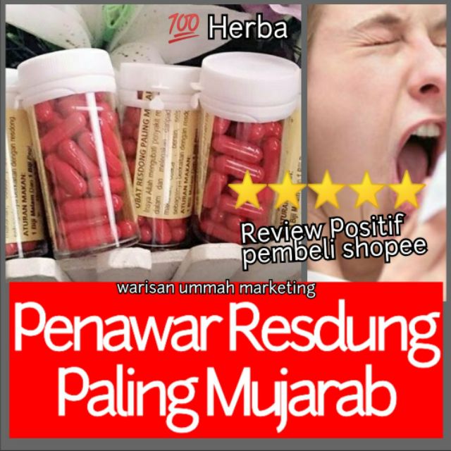 UBAT RESDUNG  PENAWAR RESDUNG PALING MUJARAB - REVIEW 