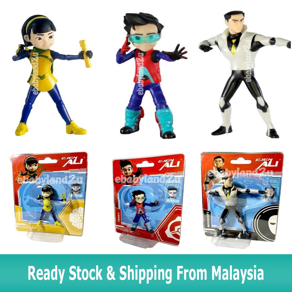 Shop Malaysia Ejen Alicia Rizwan Action Figures Toys Children S Toys 100 Original Shopee Singapore