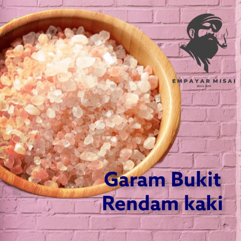 GARAM BUKIT RENDAM KAKI KHAS UNTUK LENGUH PADA KAKI DAN KAKI BERBAU