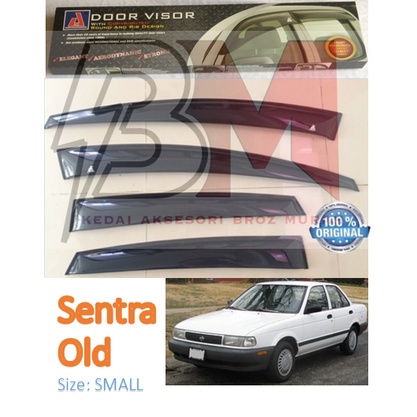 X Nissan Sentra Old 4 doors Small 100% Ori AG Automont Door Visor (1set)