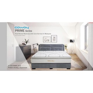 Coway Mattress With Bed Frame Soft Firm Shopee Malaysia