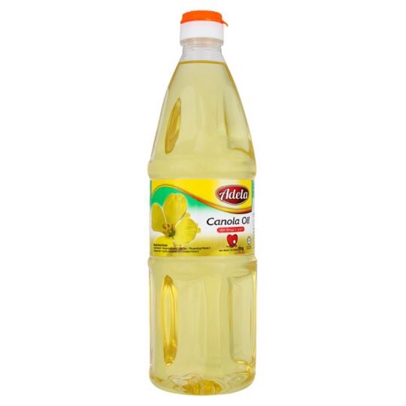 Adela Blended Canola Cooking Oil 1kg | Shopee Malaysia