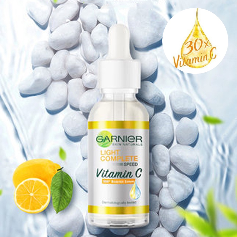 Garnier Whitening Essence Light Complete Booster Serum Vitamin C Serum Brightening Whitening Face Serum 30ml Shopee Malaysia