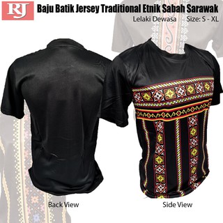 HOT Wholesale Unisex Baju  Batik  Jersey Traditional Etnik 