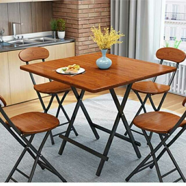  IKEA  Simple and easy multifunction folding dining table Meja  makan  