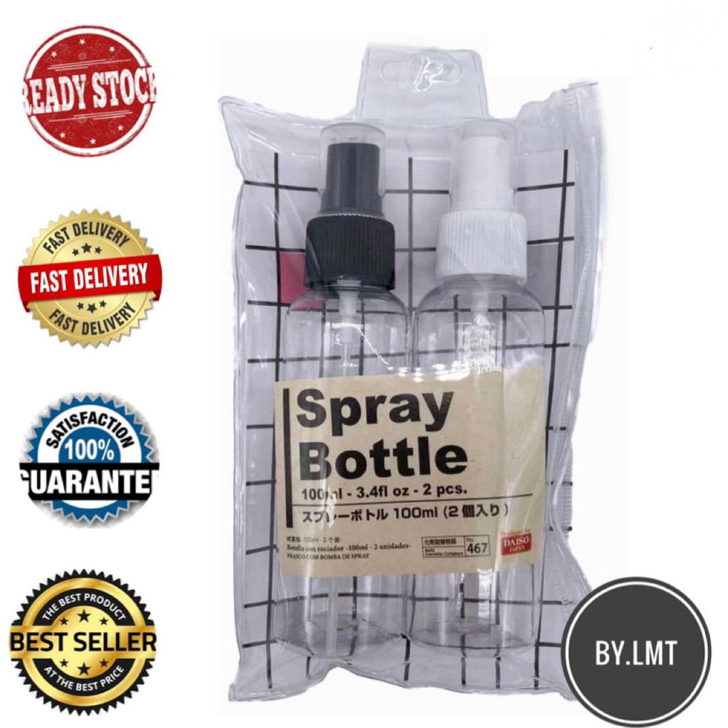 DAISO Spray Bottle (100ml x 2 Pcs) Shopee Malaysia