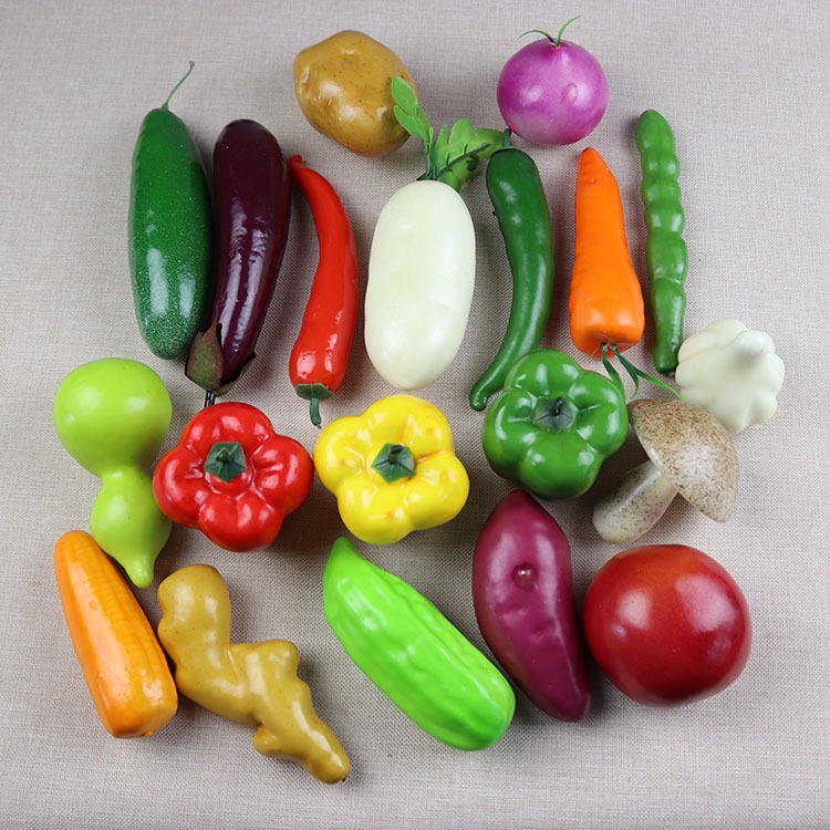 【GL651】fake Vegetable set fruit vegetables home wedding room window decoration simulation props