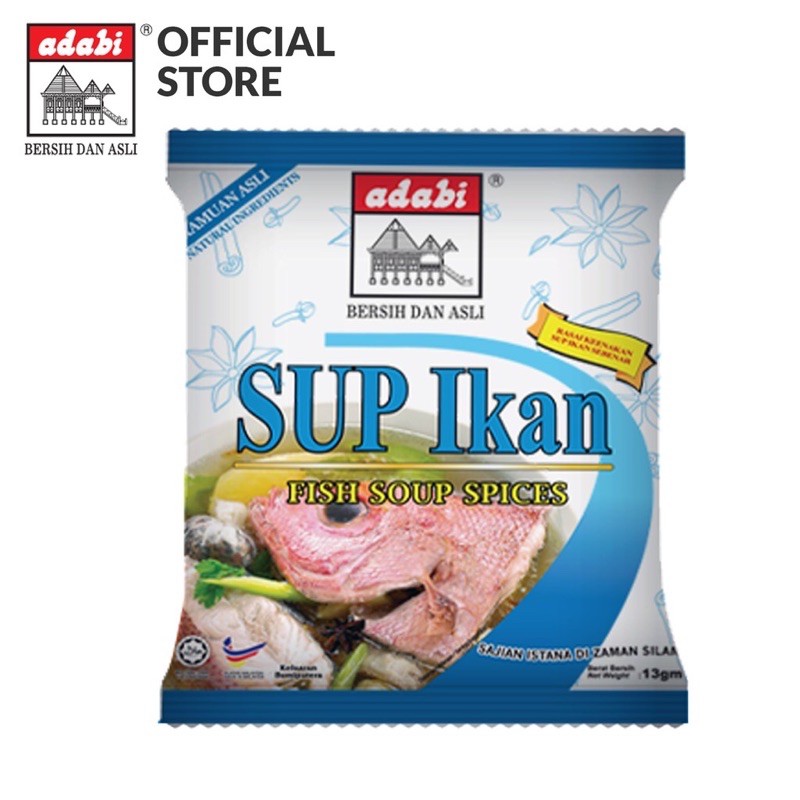 ADABI Sup Ikan 13g | Shopee Malaysia