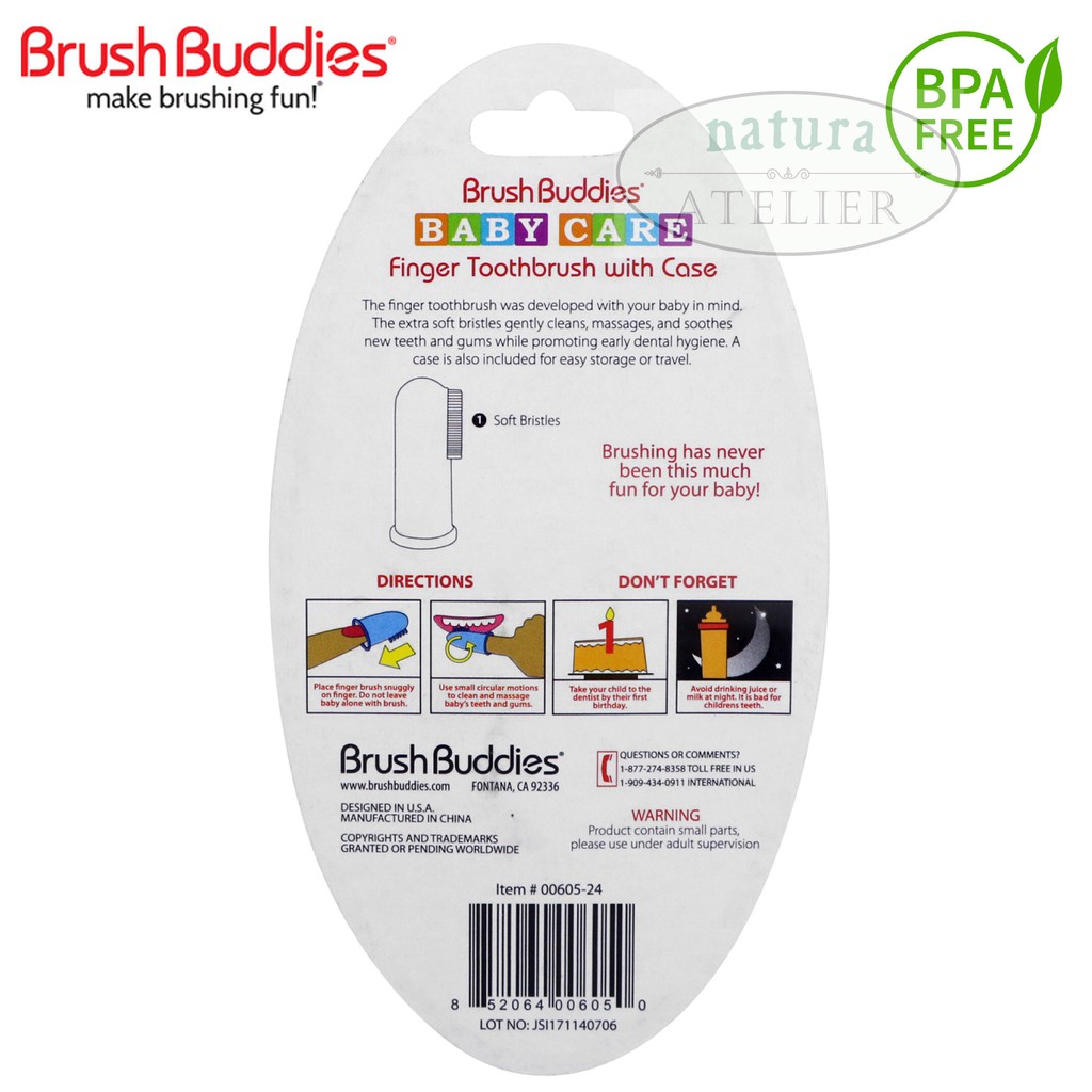 brush buddies finger toothbrush