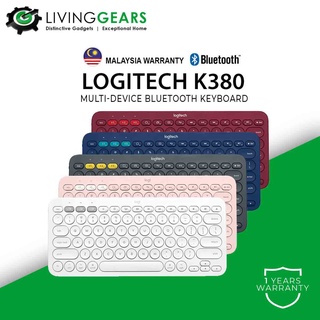 Logitech K380 Multi-Device Bluetooth Keyboard/K400 Plus HTPC keyboard for PC connected TVs/M350 Pebble Mouse