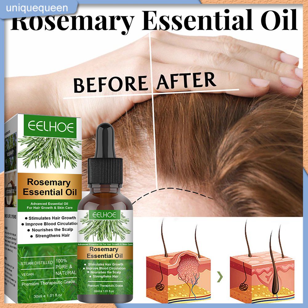 eelhoe Rosemary Treatment Hair Growth Salon Hair Repair Serum Essential