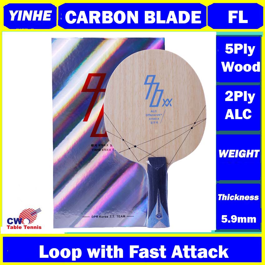 YINHE 970XX ALC 970XXA Carbon ALC Racket Original YINHE Table Tennis