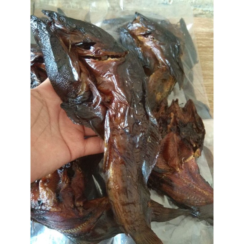 Ready Stock Ikan Salai Keli Lele Salai Lele Asap 500g Shopee Malaysia