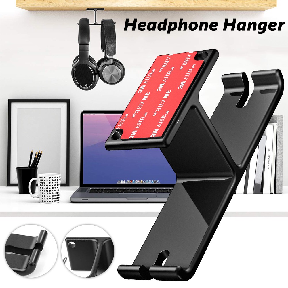Rondaful Headphone Hanger Headset Holder New Bee Under Desk