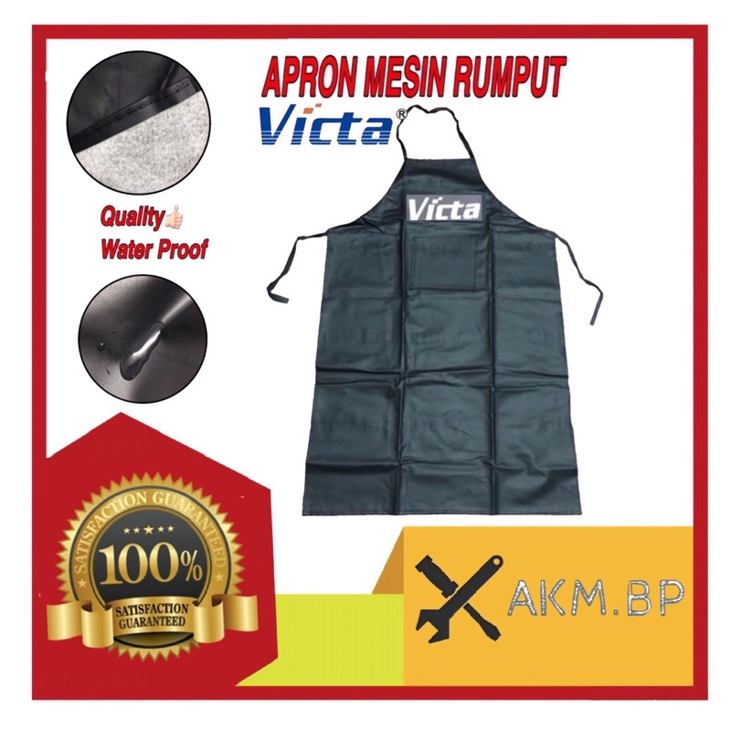 Brush Cutter Victa Apron Baju Mesin Rumput Tebal Dan Water Proof