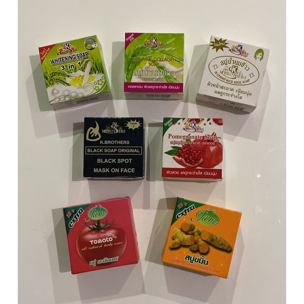 K.BROTHERS AND JAM RICE MILK SOAP Shopee Malaysia