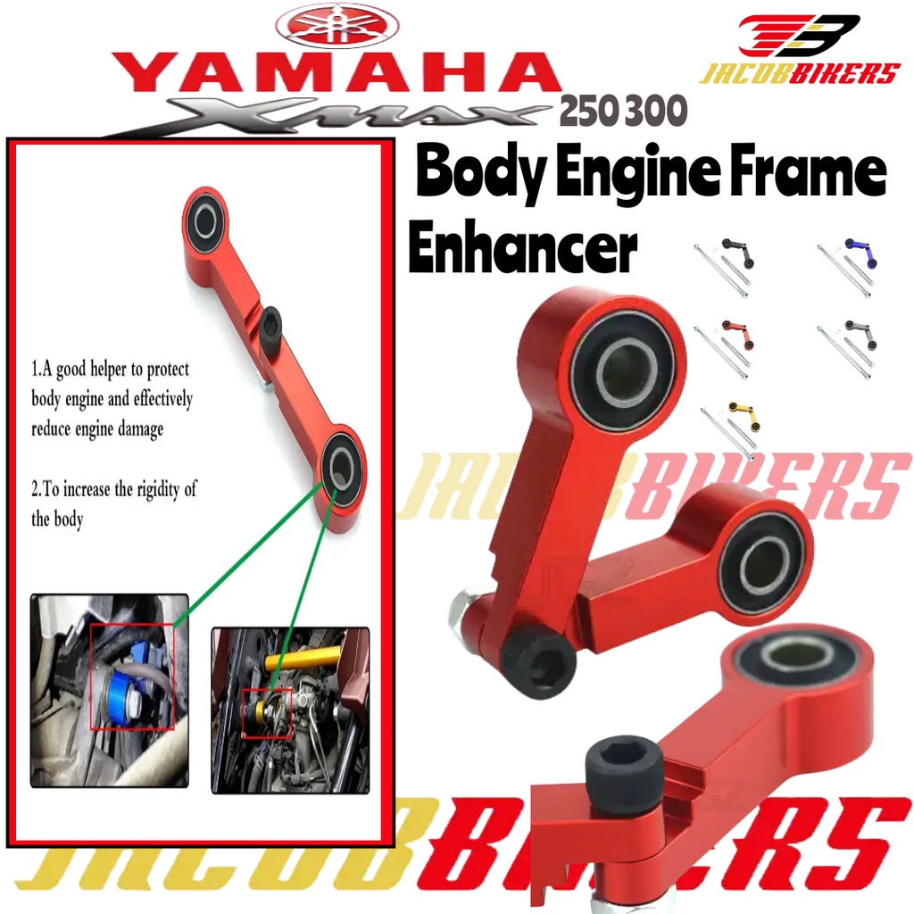 YAMAHA XMAX 250 300 CNC Body Engine Frame Enhancer Shopee Malaysia