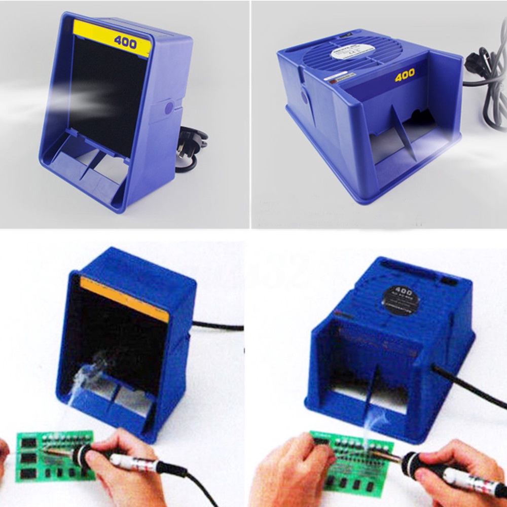 Kulannder Handy Carry Solder Smoker Absorber Remover Fume Extrator Smoke Prevention Absorber DIY Working Fan