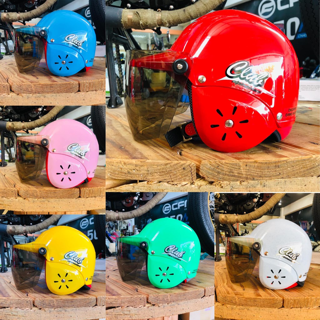 Helmet Kanak / Children Helmet / Helmet Budak With Visor MK1 Shopee