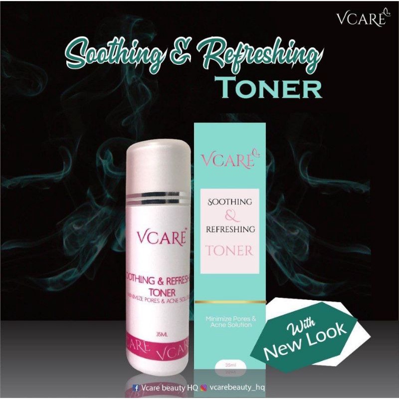 VCARE BEAUTY SOOTHING & REFRESHING TONER PACK LOOSE 35ML. ORIGINAL HQ ✅