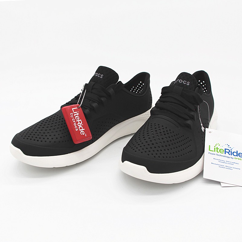 crocs lace shoes
