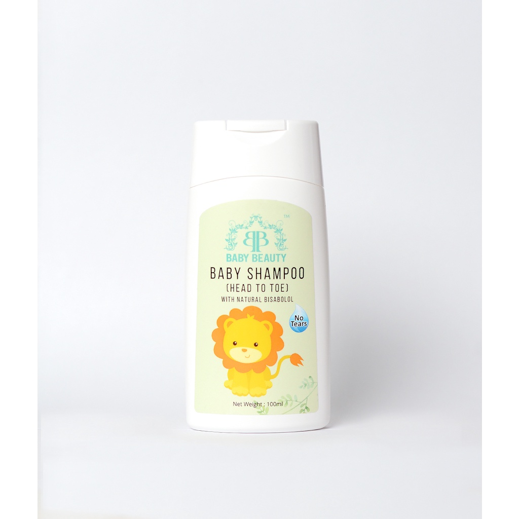 Baby Beauty Baby Shampoo Head To Toe with Natural Bisabolol 100ml/300ml