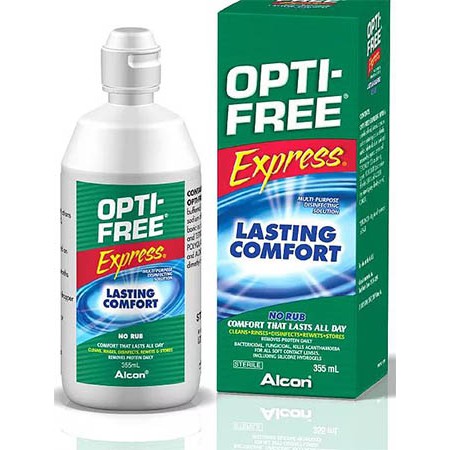 Alcon OPTI-FREE Express Lasting Comfort (355ml) | Shopee Malaysia