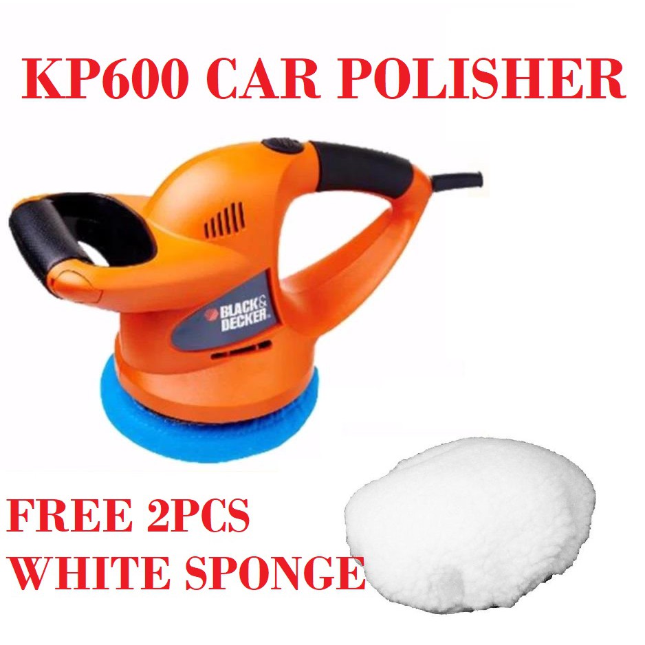 Black+Decker KP600 Random Orbit Waxer Car Polisher