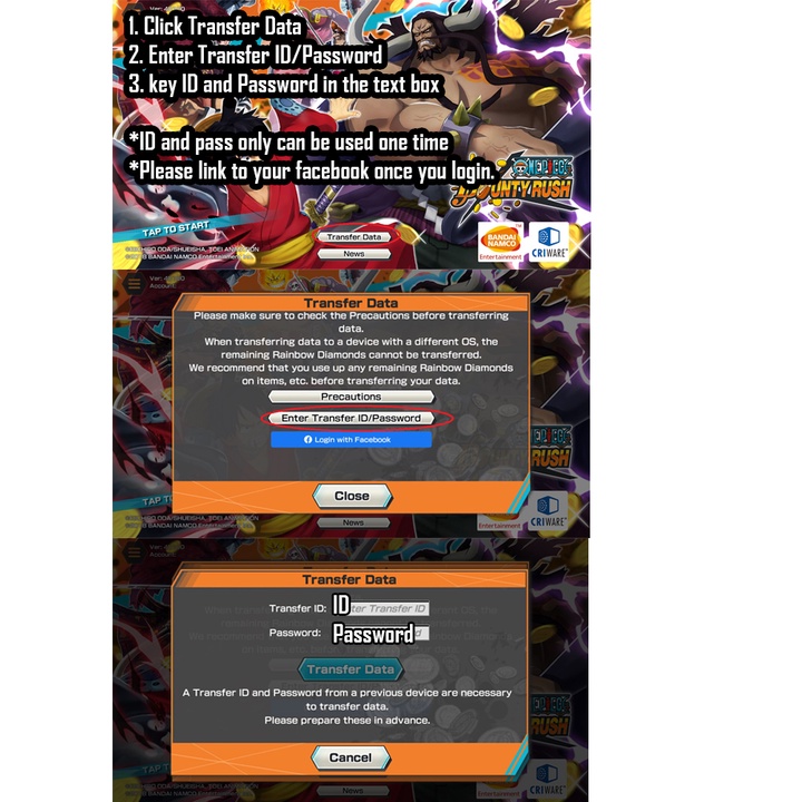 One Piece Bounty Rush Starter Account 4600 Diamonds Global Server Android Shopee Malaysia