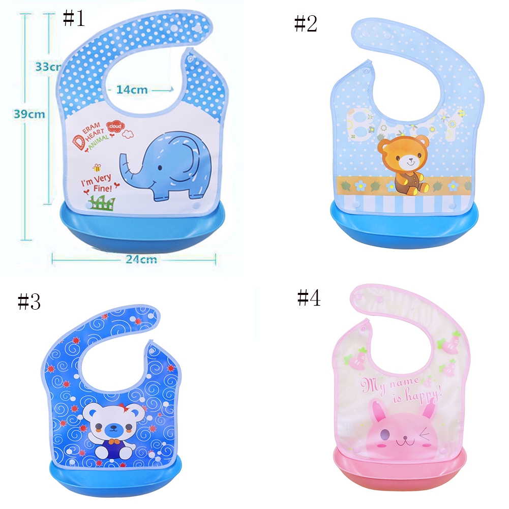 cartoon baby bib