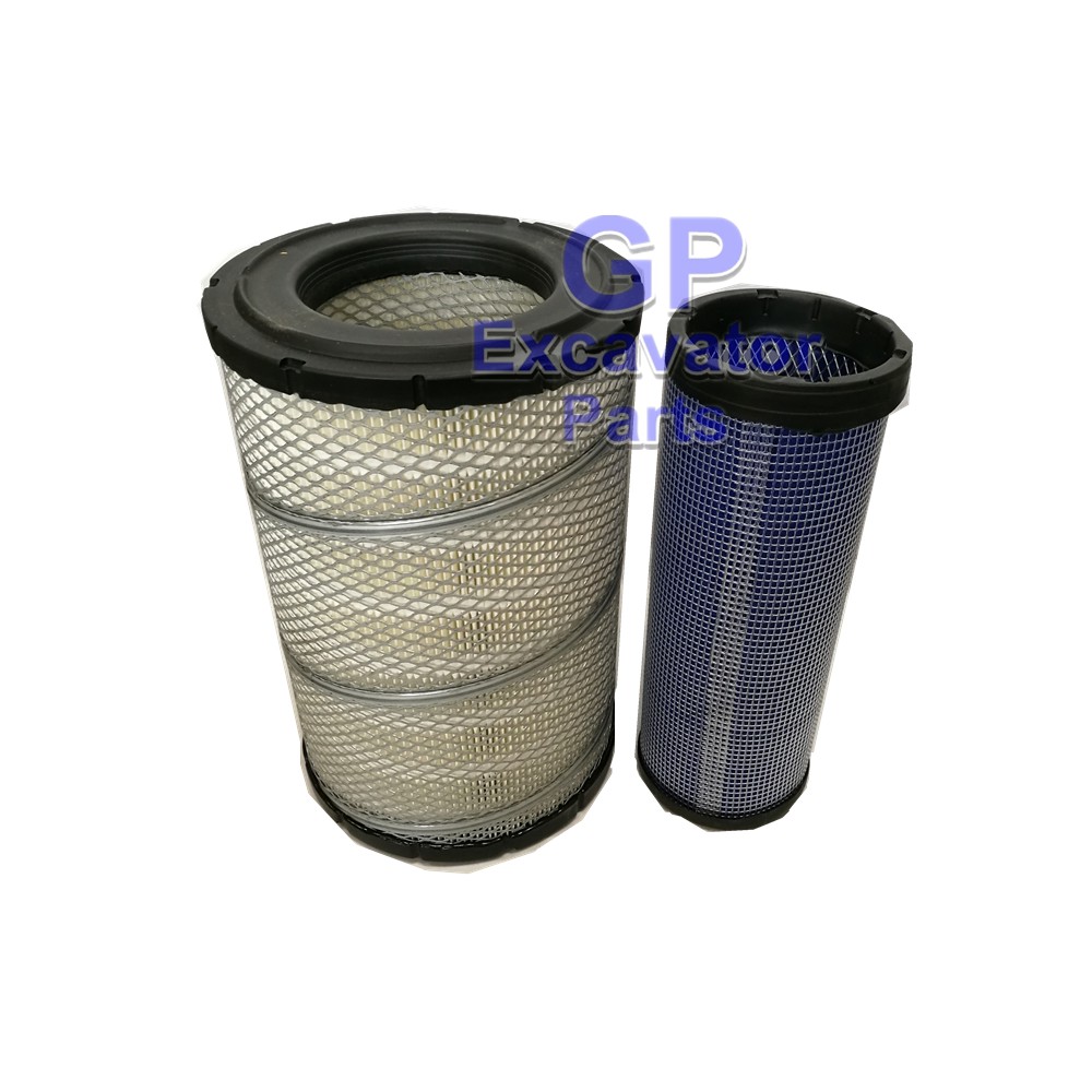 ZAXIS200 / ZX2001 HITACHI EXCAVATOR AIR FILTER SET (2 PCS) Shopee
