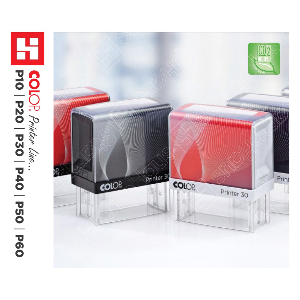 Rubber Stamp COLOP Printer Line SelfInking Stamp P10 P20 P30 P40 P50