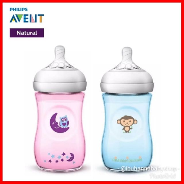 avent blue monkey bottles