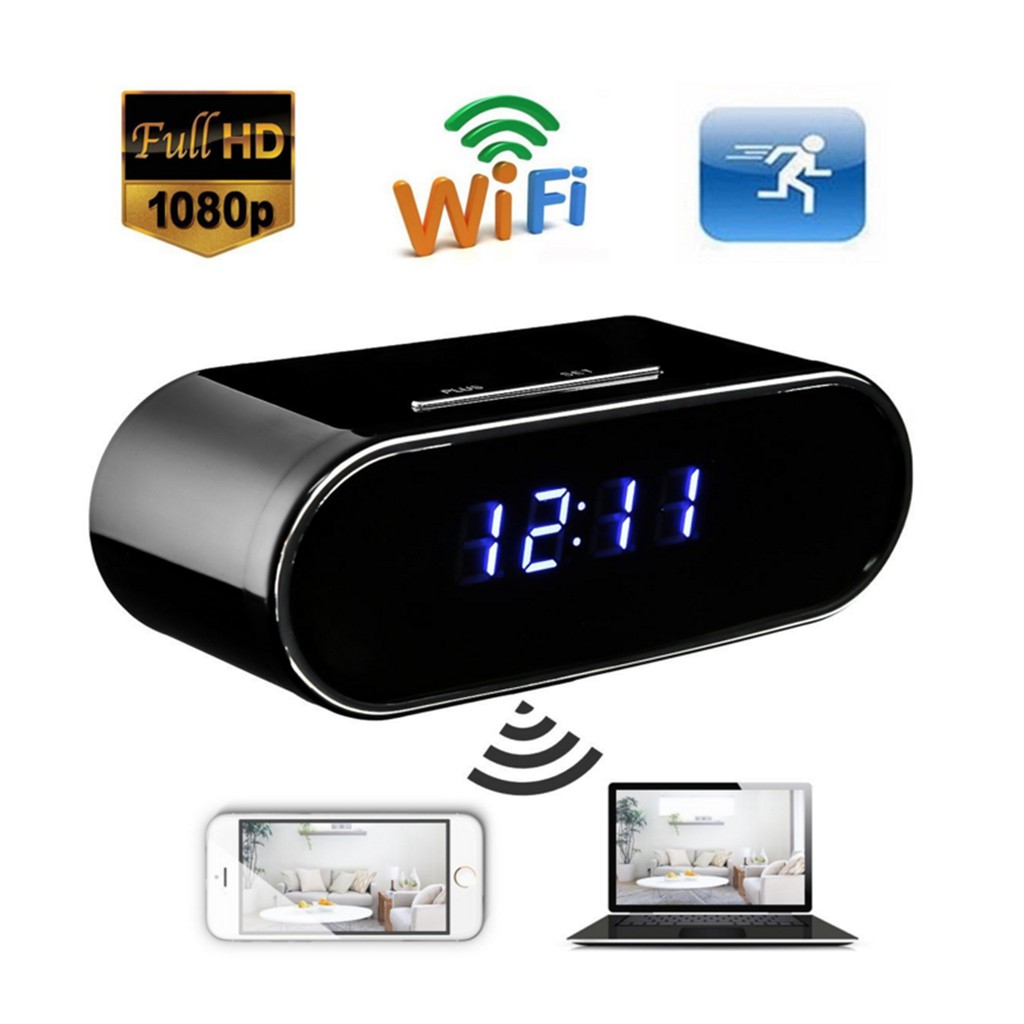 Hd wifi clock camera настройка