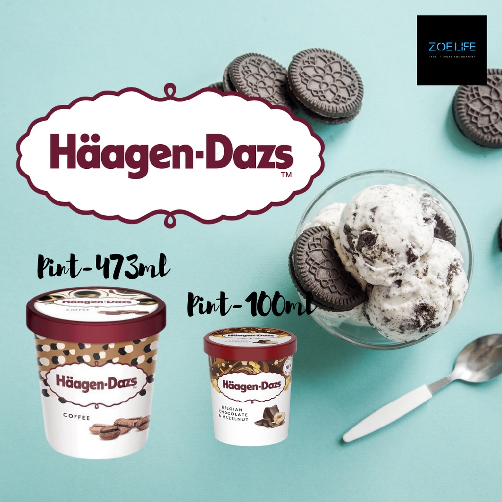 [ PROMOTION ] Haagen Dazs Ice Cream Pint 473ml & 100ml Shopee Malaysia