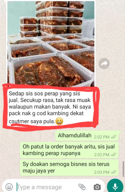 Sos Perap Kambing Ratu By Ratu Resipi Shopee Malaysia