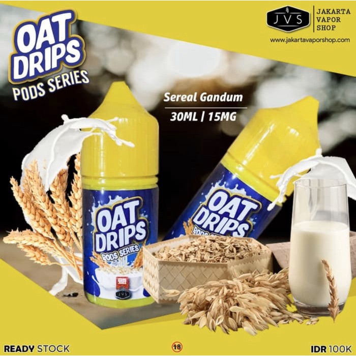 Imported Salt Oat Drips By Steam Queen X Jvs Shopee Malaysia