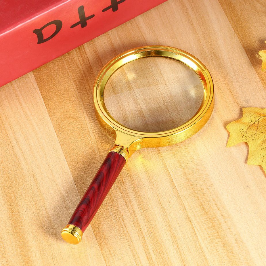 90MM 10X Handheld Jewelry Magnifier Magnifying Glass Jewelry Loupe