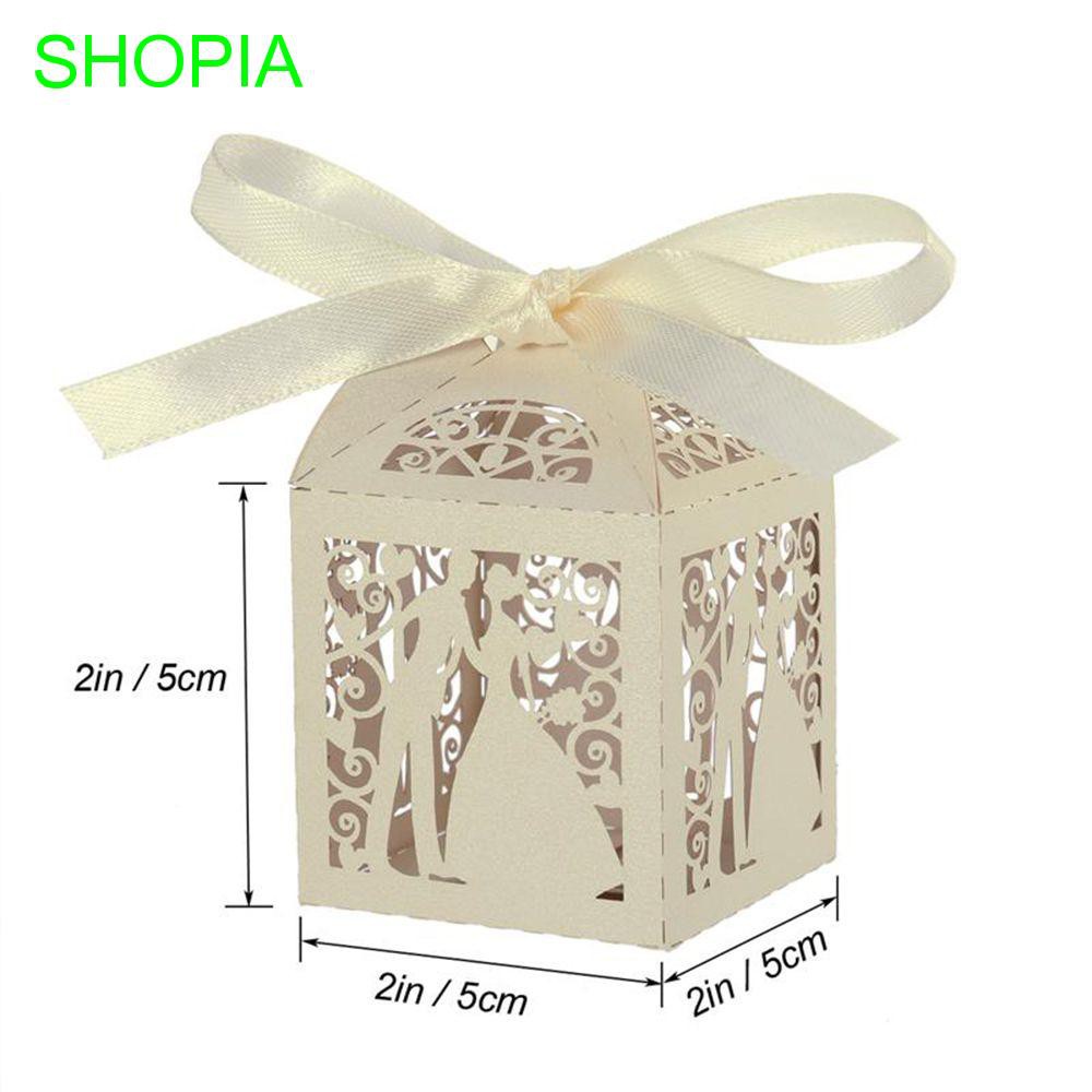 50pcs Luxury Table Ribbon Wedding Favour Decorations Shopee Malaysia