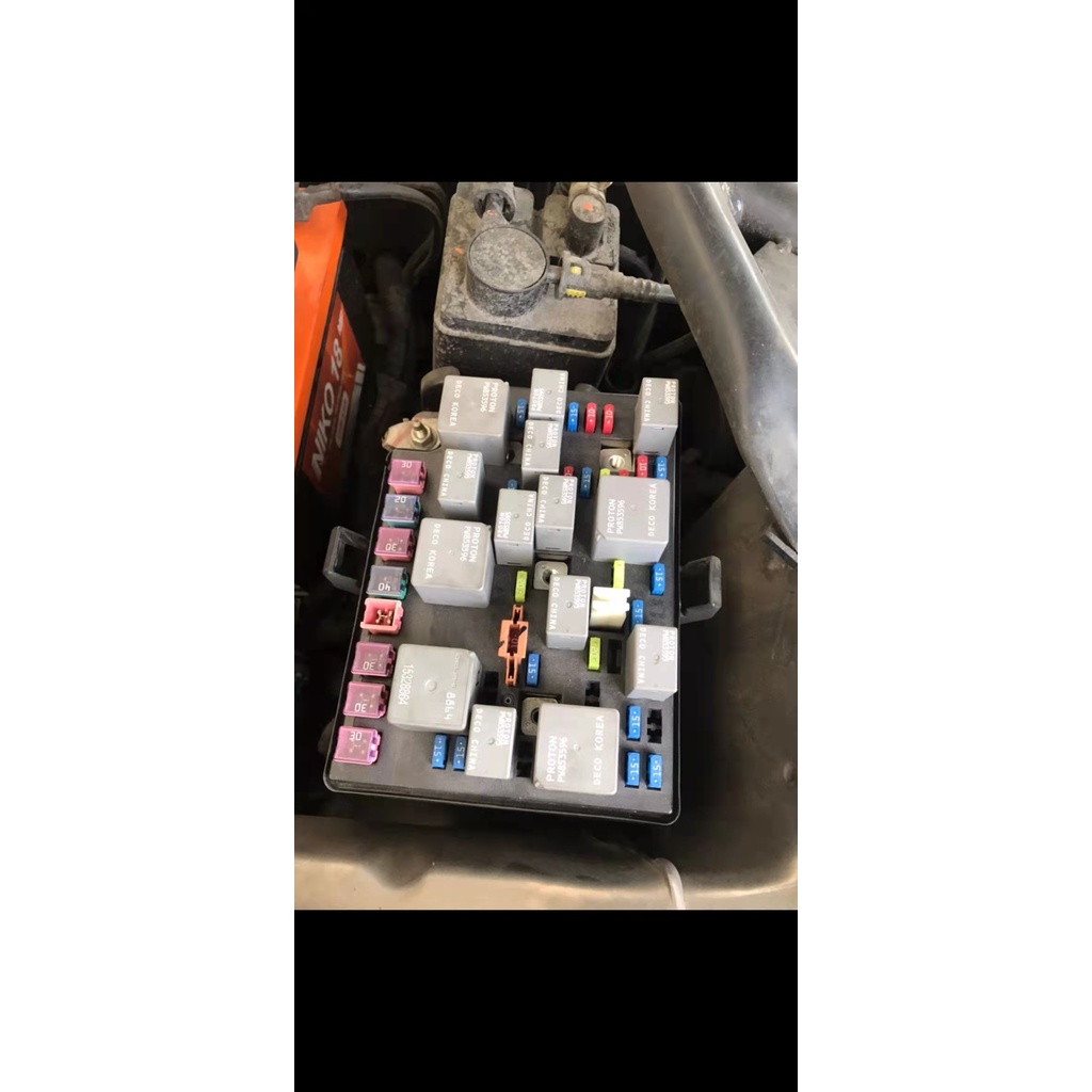 DECO PEC PROTON GEN2 GEN2 PERSONA FUSE BOX RELAY FUIS AIRCOND LAMPU