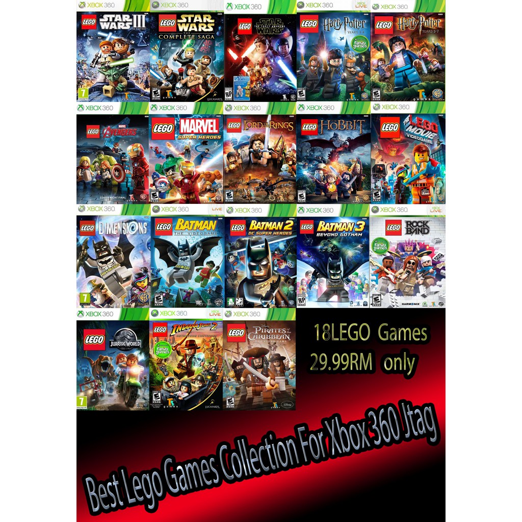 lego games for xbox 360