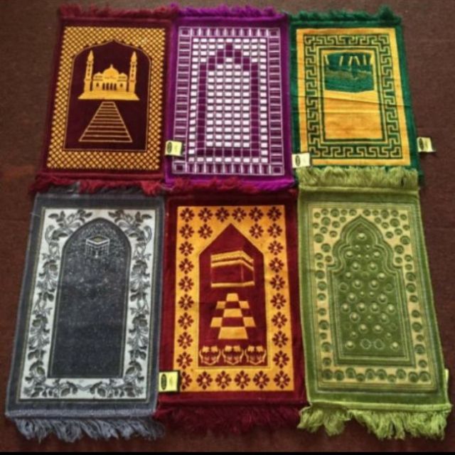 SEJADAH MINI PANJANG 35 CM X60CM SEGI EMPAT TEPAT PRAYER ...