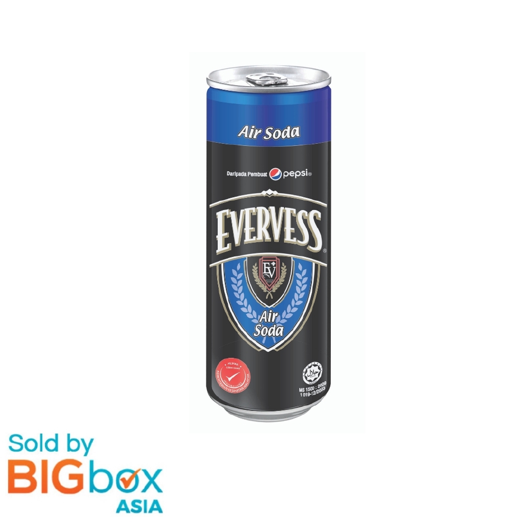Evervess Soda Can 320ml | Shopee Malaysia